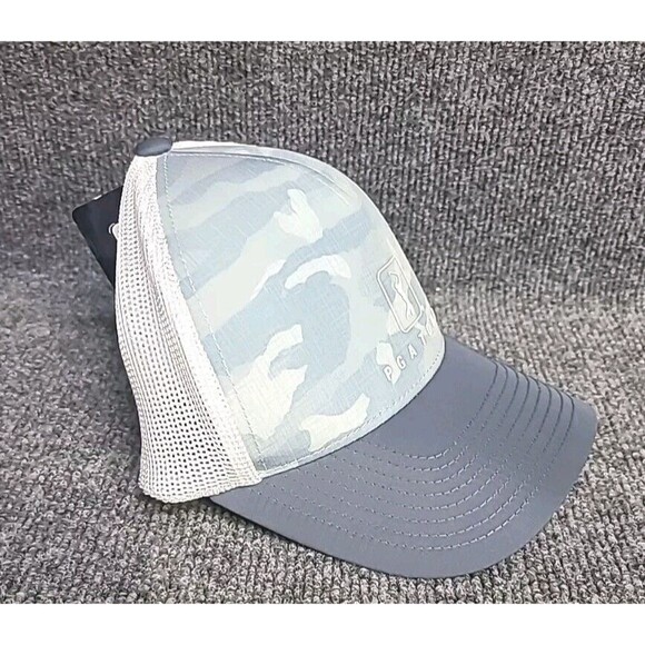 NEW PGA Tour Men's Adjustable Snapback Blue  Camouflage Trucker Cap - Picture 3 of 7